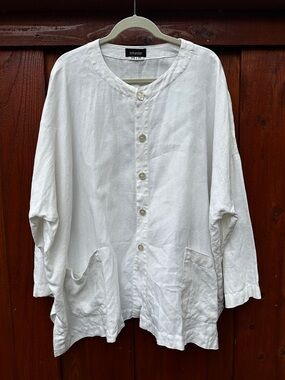 Eskandar linen jacket